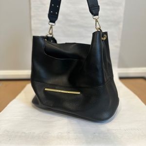 Black and gold Marc fisher bag